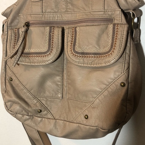 70's Look Beige Purse - Picture 1 of 6